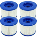 Miniatyrbilde 1 av 4: Uendelig skrue-inn spa-filter, oppblåsbar spa-skrue-inn filterpatron 60mm
