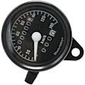 Miniatyrbillede 1 af 5: Universal 12V Motorcykel Speedometer 0-140KM/h Retro Odometer Modifikation