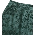 Miniatyrbilde 5 av 5: Elegant jacquard-sidesplittet miniskjørt med glidelås og høy midje for kvinner