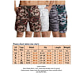 Miniatyrbild 3 av 5: Avslappnade shorts med kamouflagemönster, snabbtorkande badbyxor med dragsko, sommarbadkläder, strandkläder, badkläder för män XXL