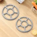 Miniatyrbilde 2 av 5: Sett med 2 gassredusere for stekeplate gassreduser wokstativ gasskomfyr wokstativ gasskomfyr gasskomfyr gassbeholder varm gryte mokka kaffe (6,1 tommer/15,5 cm)