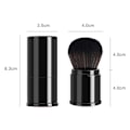 Miniatyrbillede 4 af 5: Makeup-børster Retractable Powder Foundation Face Loose Brush (Sort)