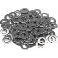 Pikkukuva 1 / 5: M8 litteät aluslaatat, 304 ruostumatonta terästä, 200 kpl (M8 x 16 x 1,5 mm)