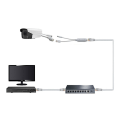 Miniatyrbild 3 av 5: Aktiv 48v till 12v vattentät poe-splitter, Ieee 802.3af kompatibel 10/100mbp