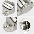 Miniatyrbilde 3 av 5: Magnetisk dørstopper - kompakt rustfritt stål metallmagnet dørstopper