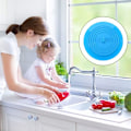 Miniatyrbild 4 av 4: Silikontvättställ Silikonbadkarspropp Avloppspropp Universell Badkarspropp Gummibadkarsproppar Universell Avloppspropp för Badrum (3 st)
