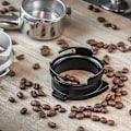 Pikkukuva 5 / 5: Espresso-annostelu suppilo, alumiininen metalli barista kahvi annostelu suppilo yhteensopiva 54mm portafilterille - Musta