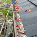 Miniatyrbillede 4 af 5: Mesh beskytter tagrende 15cmX6m,