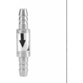 Miniatyrbild 5 av 5: Enkelriktad CO2-backventil, metallbackventiltillbehör för akvarieluftpump