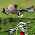 Pikkukuva 5 / 5: Polkupyörän kahvat, pyörän ohjaustangon kahvat, MTB-kahvat, ergonomiset kahvat, pyörän polkupyörän ohjaustangon kahvat, 22 mm:n liukueste kahvat pyörille-B