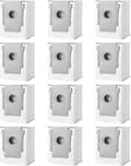 12-pack Ersättningspåsar Kompatibla med iRobot i7 i7+ / i7 Plus E5 E6 E7 S9, Dammsugartillbehör kompatibla med Roomba i7, kompatibla Basic