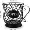 Miniatyrbillede 2 af 5: Kaffe Kapsel Kurv, Kaffe Pod Organizer, Kaffe Opbevaringskurv, Kaffe