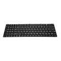 Miniatyrbilde 4 av 5: Utskiftbart tastatur 102 taster i aluminiumlegering for X53U X54X A53U K53U K53T K73T X73B