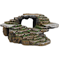 Miniatyrbilde 1 av 5: Trinn Avsats & Hule Gjemmested – Dekorativ Harpiks for Akvarier & Terrarier