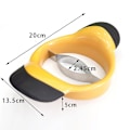 Miniatyrbillede 2 af 5: Skræller og pitfjerner værktøj, mango splitter, frugt skærer skærer pitter, skridsikker silikone ergonomiske håndtag, bpa fri plastik krop