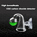Miniatyrbillede 2 af 5: Akvarium CO2 Monitor, 4 stk. Akvarietest med sugekop Genanvendelig Effektiv Monitor kompatibel Akvarium Vandtank CO2 Koncentrationsmåling Aq