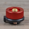 Miniatyrbilde 5 av 5: Gassadapter Camping Gasskomfyr Gassadapter Sylinderflaske Gassadapter Gassovn Split Brenner Adapter Connector for Fotturer og Camping