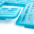 Pikkukuva 3 / 4: Sink Saver - Modulaarinen allasmatto - Sininen, 28,5*28,5cm, 19,5*19,5cm