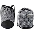 Miniatyrbillede 1 af 5: Golfboldposer 2 stk Nylon Nylon Snørebånd Net Opbevaringspose 22*20cm