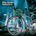 Miniatyrbillede 4 af 5: 72 stk. 6 farver eger reflekser cykel reflekser eger reflekser specielle rør eger reflektor reflekterende monteringsklemme