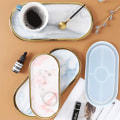 Miniatyrbillede 3 af 5: Skål Resin Form Silikonefremstilling Epoxy Form Ler Coaster Epoxy Resin Form