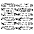 Miniatyrbild 3 av 5: 2-pack Choker Halsband - One size Svart one size