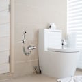 Miniatyrbild 5 av 5: Teleskopisk Dusch slang, 2 Meter Badrumsfjäder slang, Rostfritt Stål Spiral slang, Lång slang för Spruta, Toalett, Bidet, Kran