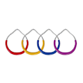 Miniatyrbild 1 av 5: Metallgungor - Gymnastikringar för utomhusbruk, ap-ring, klättring