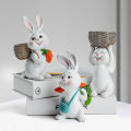 Miniatyrbilde 5 av 5: Påske Egg Bunny Gave Søt Kanin Dekorasjon Ornamenter Barnerom Des