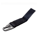 Miniatyrbilde 4 av 4: 5 stk beltekarabiner, nylonvev med nøkkelring anti-friksjon taktisk vest spenne 10 cm for utendørs, camping, fotturer, 10,5 * 2,5 cm