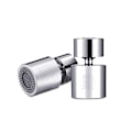 Miniatyrbild 2 av 4: Kranluftare, 360° vridbar luftare filterkran, silver, 4,7*2,8*2,8cm