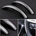 Miniatyrbild 4 av 5: 2 st ersättningskolfiber lastbil Suv Universal Anti Slip ratt