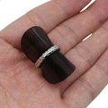 Miniatyrbilde 5 av 5: Ringe Stativ Display Holder Organizer - Finger Ring Ring Utstilling Stativ for Ringer Plast Smykke Display Oppbevaringssystem, Svart, 100 Stykker