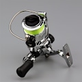 Pikkukuva 2 / 5: Mini 100 Spinning Reel - Kalastustarvikkeet Pieni Spinning Reel 4.3:1 Metalli