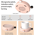 Miniatyrbillede 4 af 5: Kaffevarmer Smart Kaffe Kopsvarmer til Skrivebord Automatisk Slukning Mælk Drik