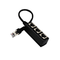 Miniatyrbillede 3 af 5: RJ45 Ethernet-kabelsplitter, 1 til 3 kabel Ethernet-splitter egnet til S