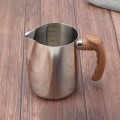 Miniatyrbilde 4 av 4: Melkeskummer i rustfritt stål for espresso, cappuccino og melkeskumming 100 ml