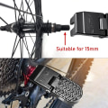 Miniatyrbilde 2 av 5: 1 par 10 MM U-spor sykkel bakpedaler sammenleggbar foldbar sklisikker baksete