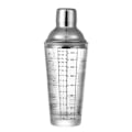 Miniatyrbillede 2 af 5: Shaker til dine krydderier, vinaigretteshaker, gradueret målebæger til blanding, 400 ml