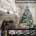 Miniatyrbild 5 av 5: Julbelysning utomhus 800LED/330FT Super Long String Lights Vattentät F