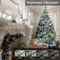 Miniatyrbilde 5 av 5: Julelys utendørs 800LED/330FT Super Long String Lights Vanntett F