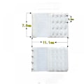 Miniatyrbilde 2 av 3: Elastisk BH-forlengelse - Justerbar 9-pakning for perfekt passform