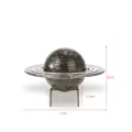 Miniatyrbild 3 av 3: Pusselbyggstenar 3d Saturn Planet Crystal Puzzle grå