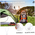 Miniatyrbilde 3 av 3: 50 stk elastisk tau Bungee-snøre baldakin Bungee-kuler Tie-Down-snøre
