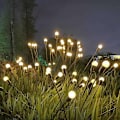 Miniatyrbillede 3 af 3: Vandtæt ildflueformet solcelle LED-lys til udendørs havedekoration