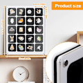 Miniatyrbillede 3 af 5: Brosche Display Case, Brosche Pin Display Organizer, Smykke Display Case med Klar Akryl Låg til Pins, Badges, Smykke Opbevaring og Display