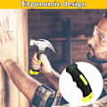 Miniatyrbild 3 av 5: Mini stålklohammare multifunktionell kort hammare snickarhammare med N