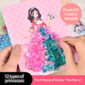 Pikkukuva 3 / 5: Taide DIY-lelut, DIY-taidelelut, taidesarja lapsille, prinsessan pukeutumistarran DIY