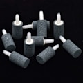 Miniatyrbilde 5 av 5: Akvarie luftestein, 6 stk akvarium fisktank sylinder boble diffusor for Aq