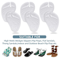 Miniatyrbild 3 av 5: Förfots metatarsal dynor för tofflor, flip-flops, sandaler, klackar, herrskor